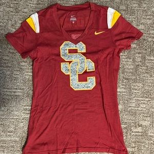 USC NIKE T-shirt vneck